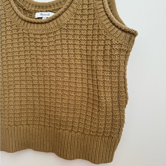 Madewell Textured-Stitch Sweater Tank - Picture 6 of 7